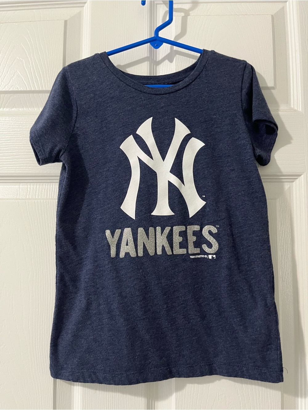 EUC Kids New York Yankees Navy Graphic Tee - MLB Team Shirt